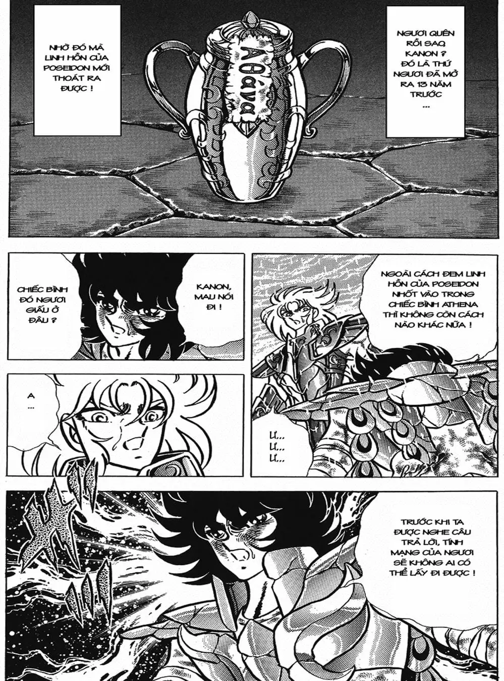Truyện Tranh Áo Giáp Vàng - Saint Seiya trang 4