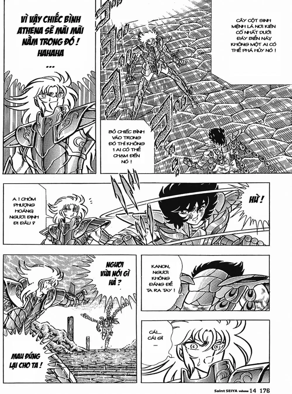 Truyện Tranh Áo Giáp Vàng - Saint Seiya trang 4
