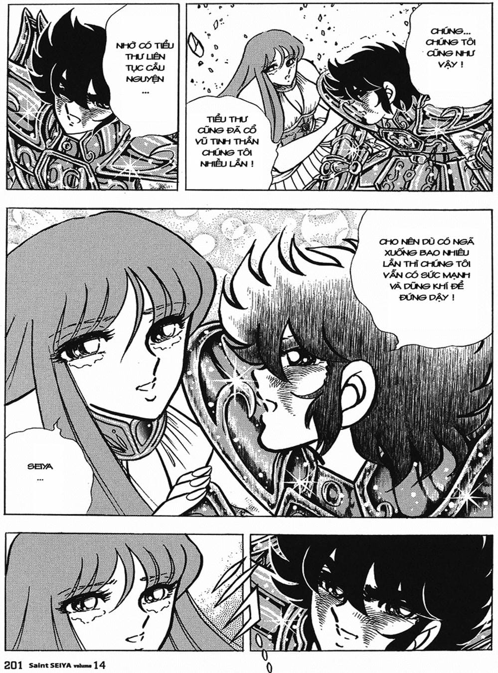 Truyện Tranh Áo Giáp Vàng - Saint Seiya trang 4