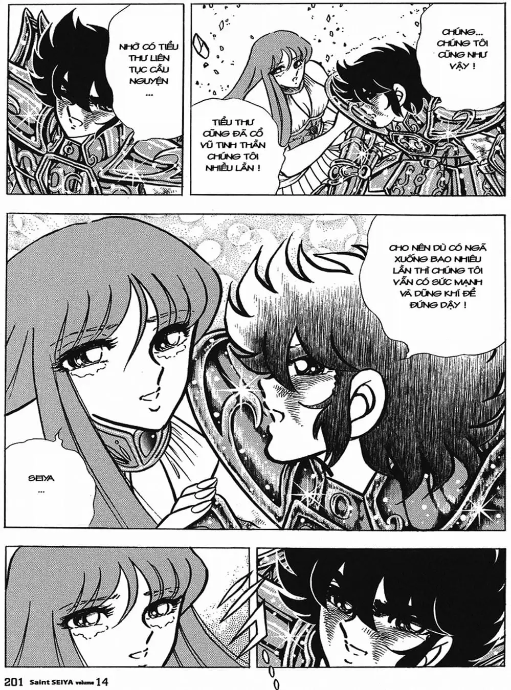 Truyện Tranh Áo Giáp Vàng - Saint Seiya trang 4