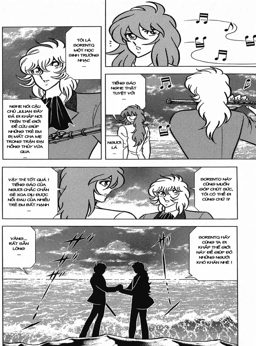 Truyện Tranh Áo Giáp Vàng - Saint Seiya trang 4