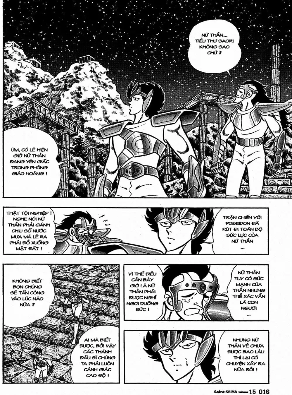 Truyện Tranh Áo Giáp Vàng - Saint Seiya trang 4