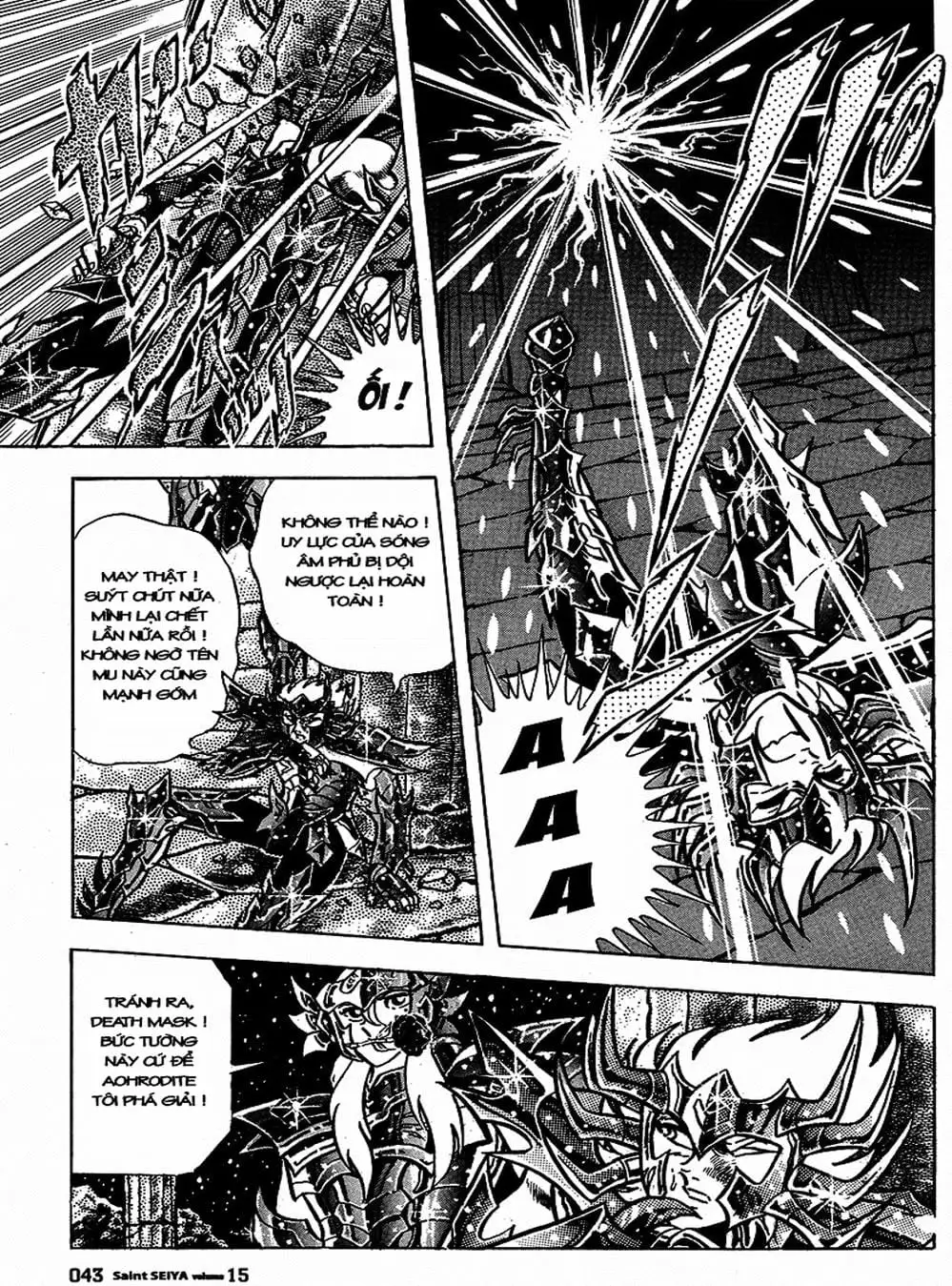Truyện Tranh Áo Giáp Vàng - Saint Seiya trang 4