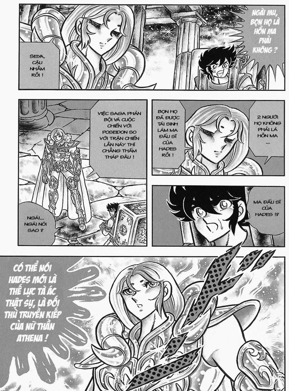Truyện Tranh Áo Giáp Vàng - Saint Seiya trang 4