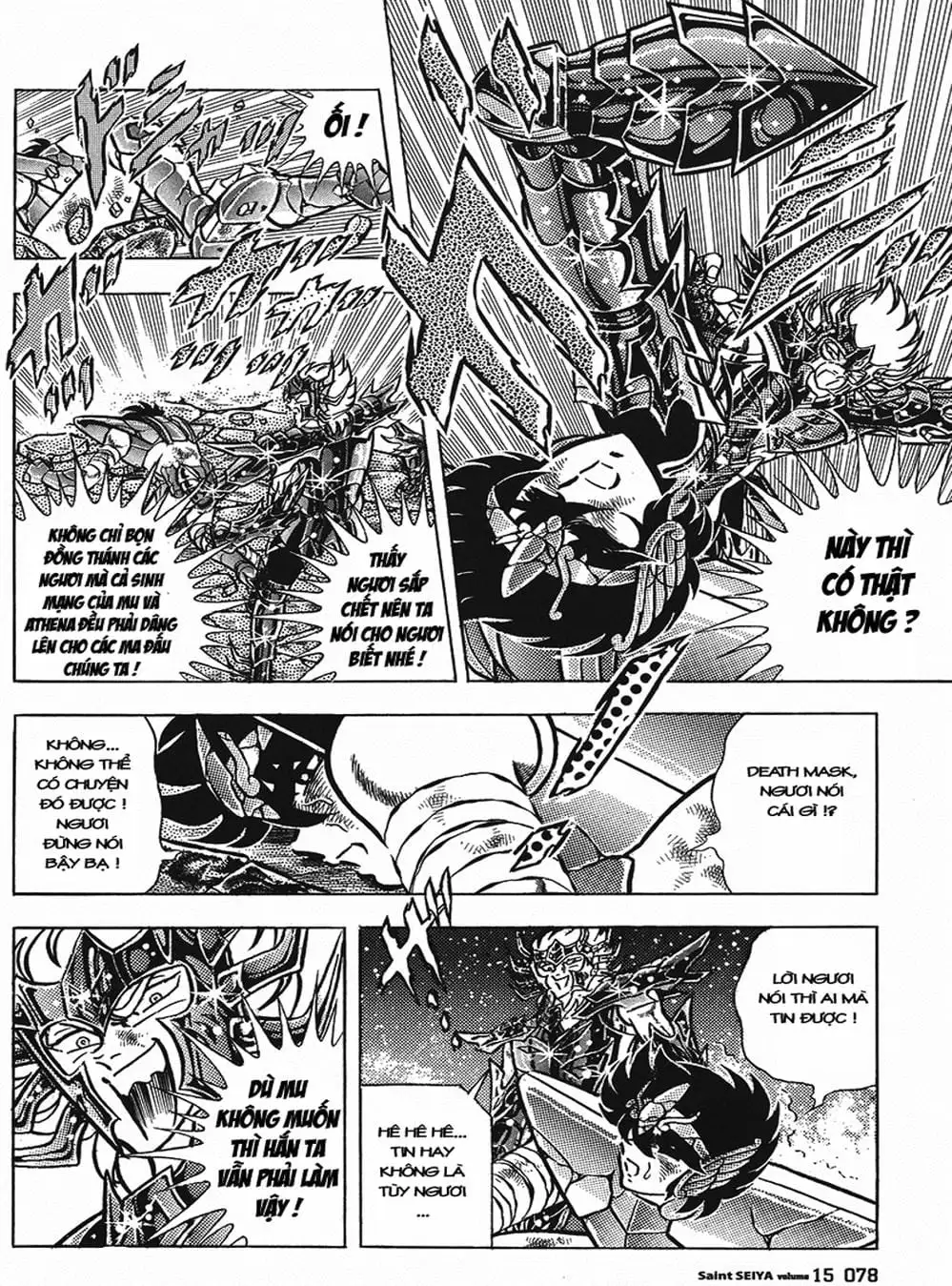Truyện Tranh Áo Giáp Vàng - Saint Seiya trang 4