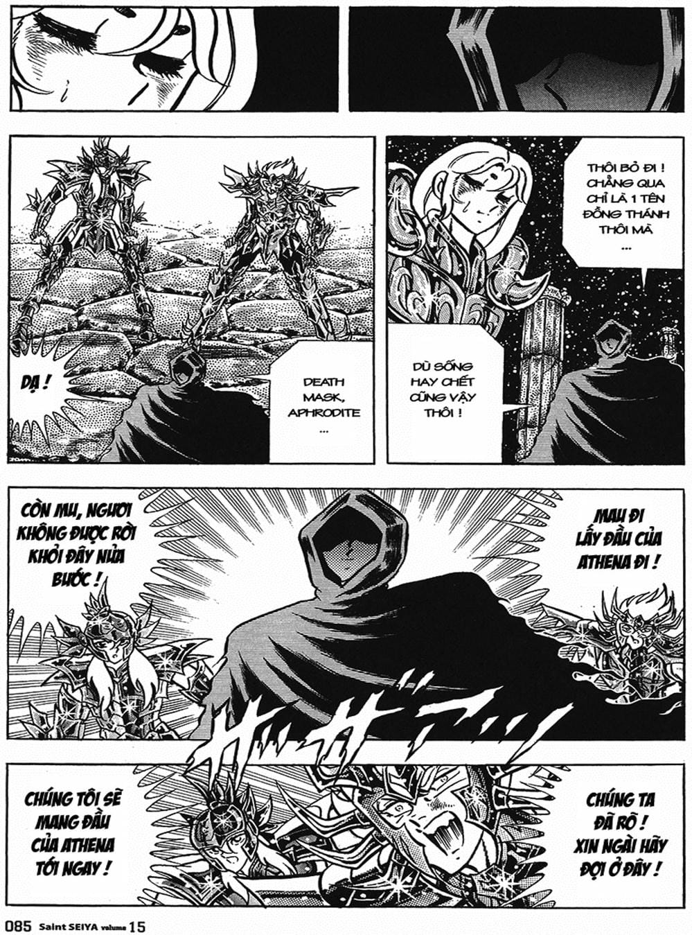 Truyện Tranh Áo Giáp Vàng - Saint Seiya trang 4