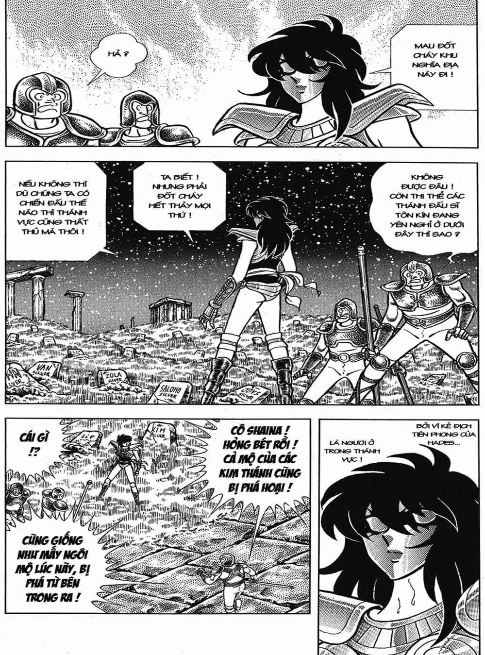 Truyện Tranh Áo Giáp Vàng - Saint Seiya trang 4