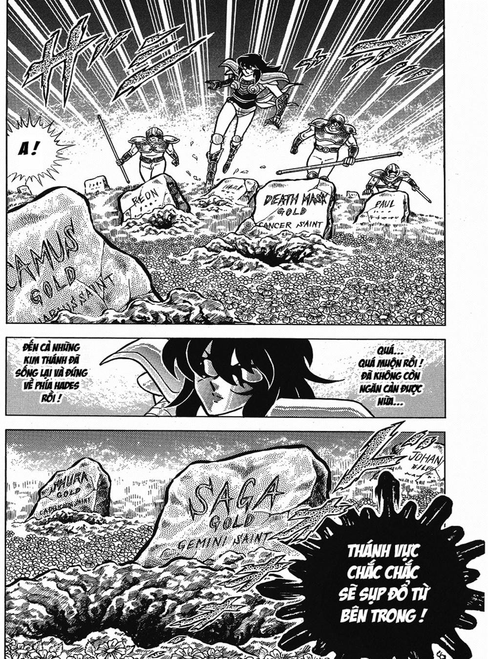 Truyện Tranh Áo Giáp Vàng - Saint Seiya trang 4