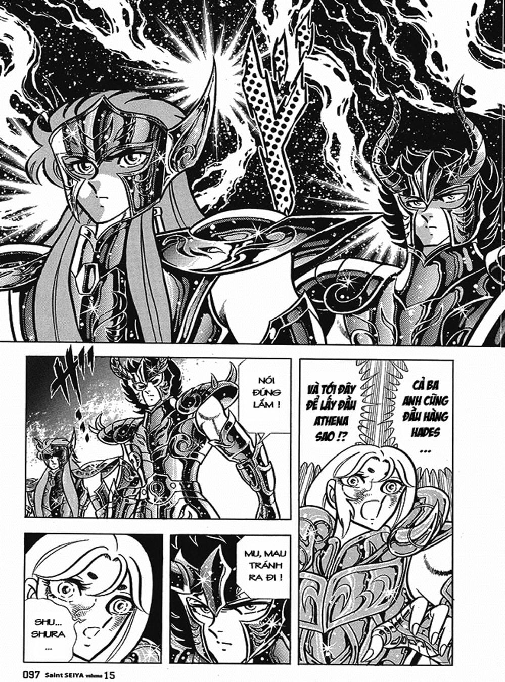 Truyện Tranh Áo Giáp Vàng - Saint Seiya trang 4