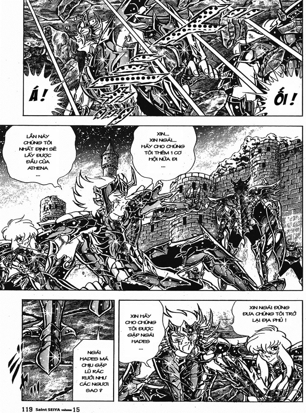 Truyện Tranh Áo Giáp Vàng - Saint Seiya trang 4