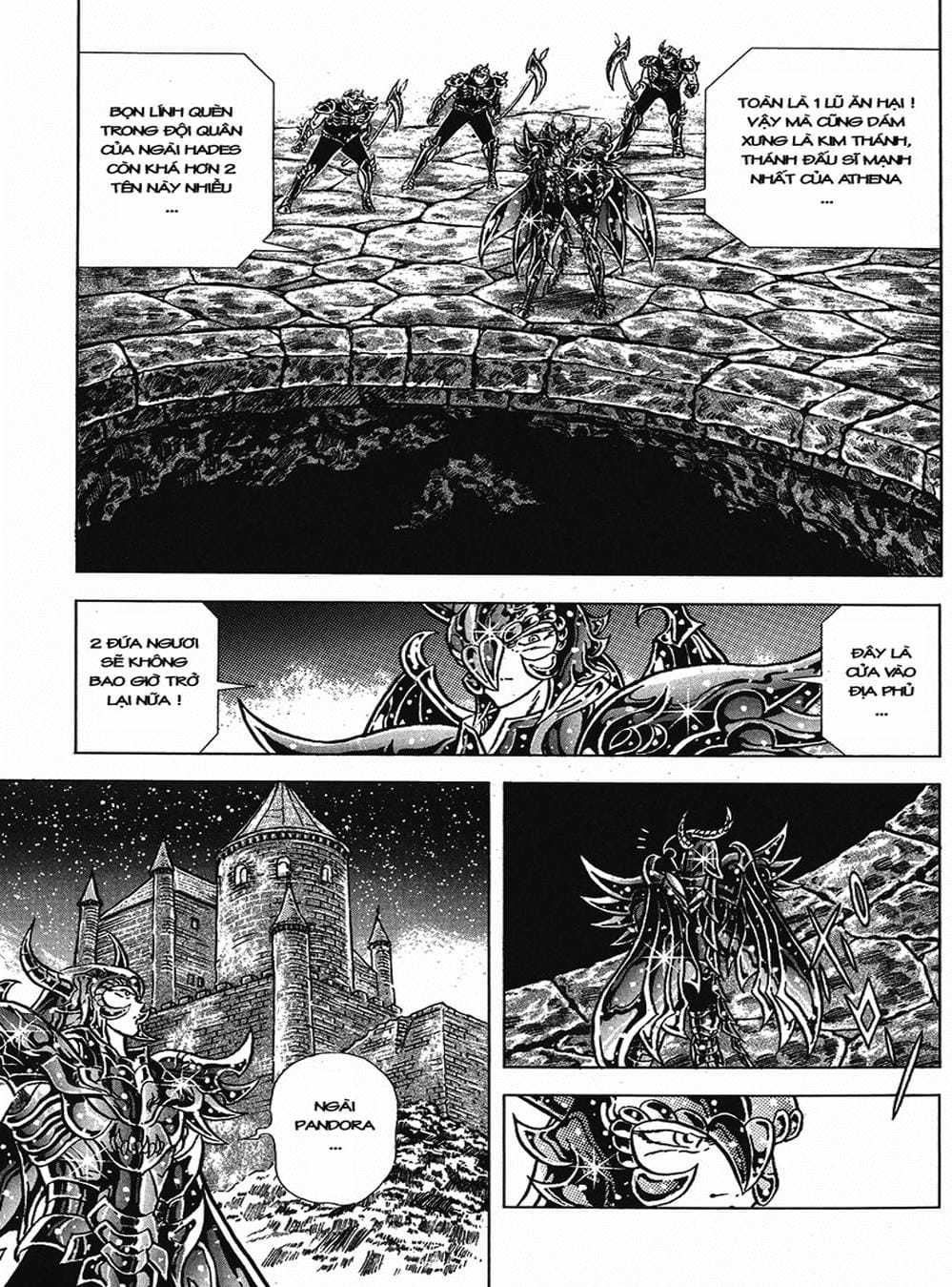 Truyện Tranh Áo Giáp Vàng - Saint Seiya trang 4