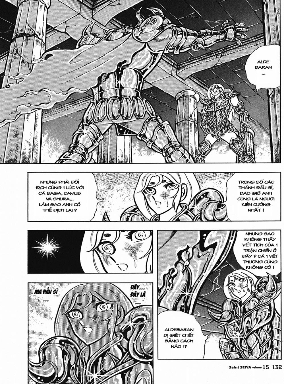 Truyện Tranh Áo Giáp Vàng - Saint Seiya trang 4