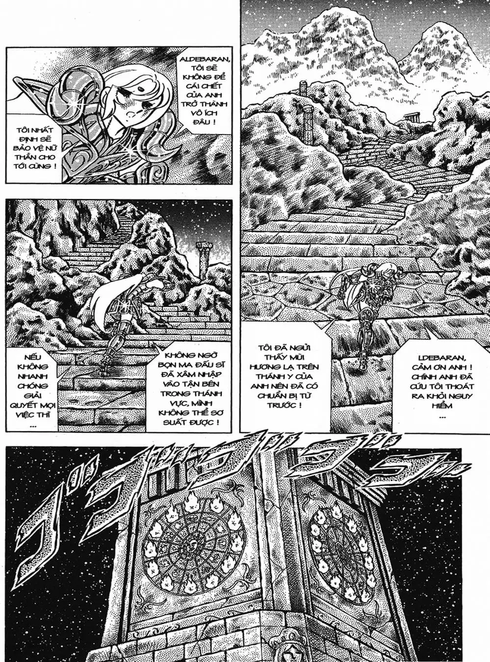 Truyện Tranh Áo Giáp Vàng - Saint Seiya trang 4