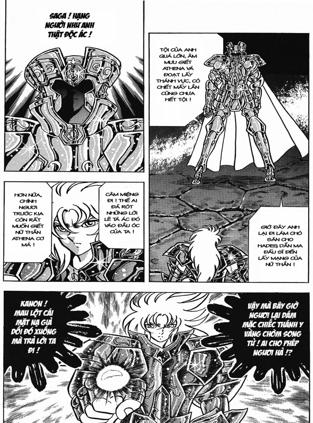 Truyện Tranh Áo Giáp Vàng - Saint Seiya trang 4