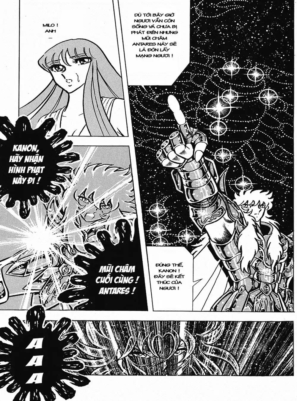 Truyện Tranh Áo Giáp Vàng - Saint Seiya trang 4