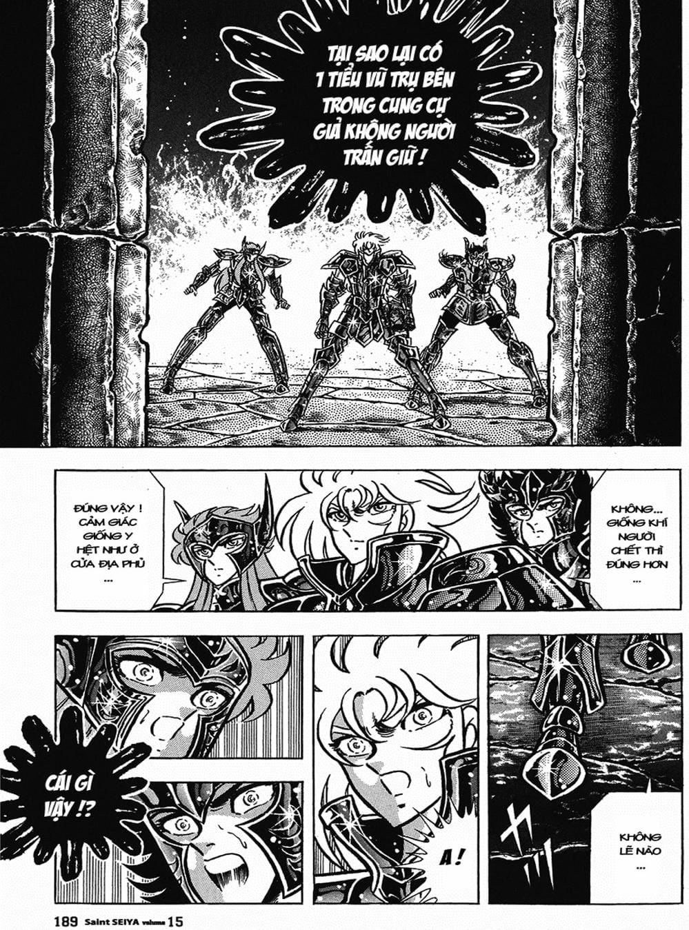 Truyện Tranh Áo Giáp Vàng - Saint Seiya trang 4
