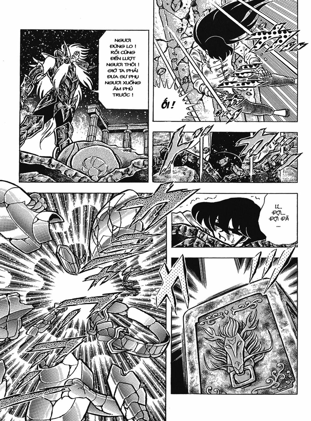 Truyện Tranh Áo Giáp Vàng - Saint Seiya trang 4