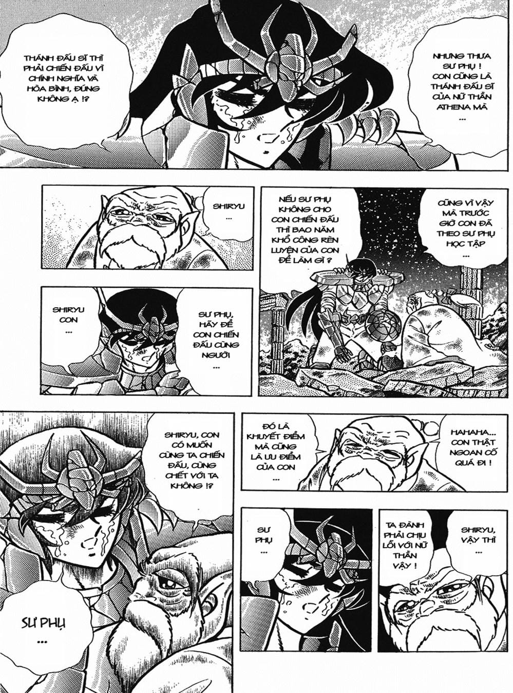 Truyện Tranh Áo Giáp Vàng - Saint Seiya trang 4