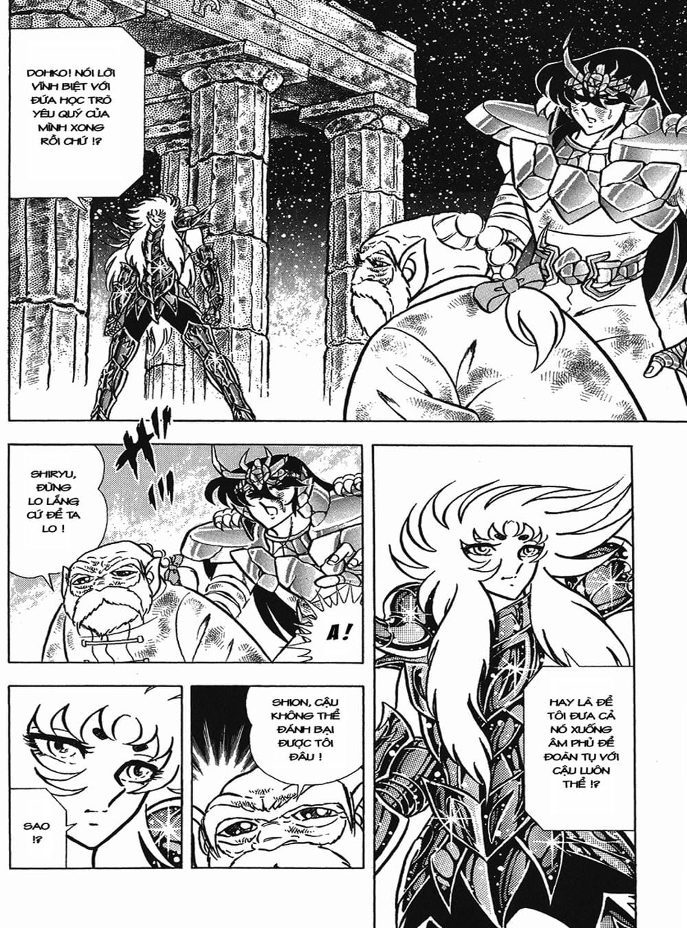 Truyện Tranh Áo Giáp Vàng - Saint Seiya trang 4