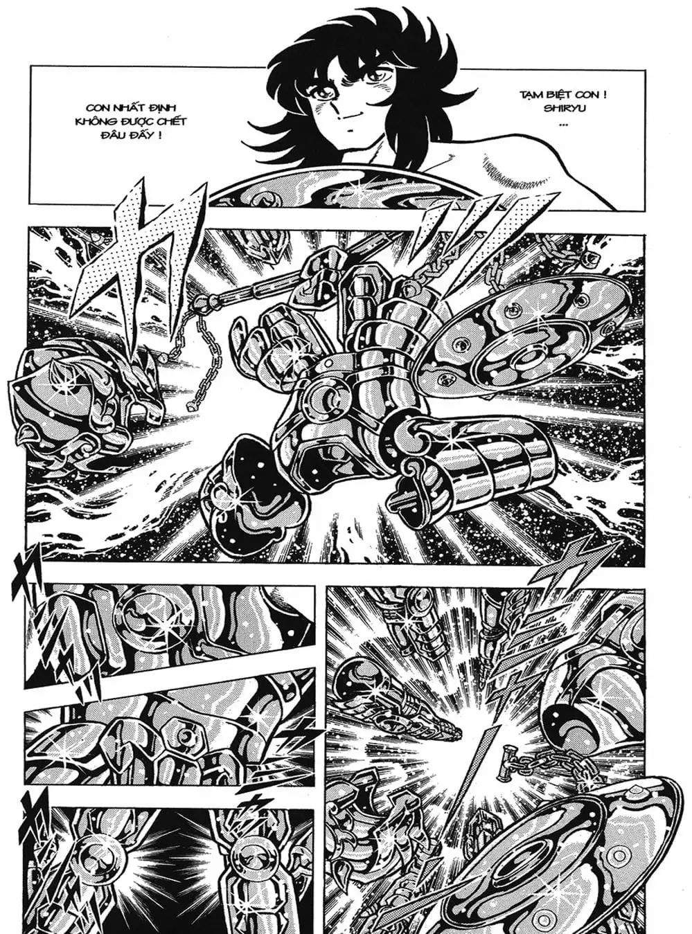 Truyện Tranh Áo Giáp Vàng - Saint Seiya trang 4