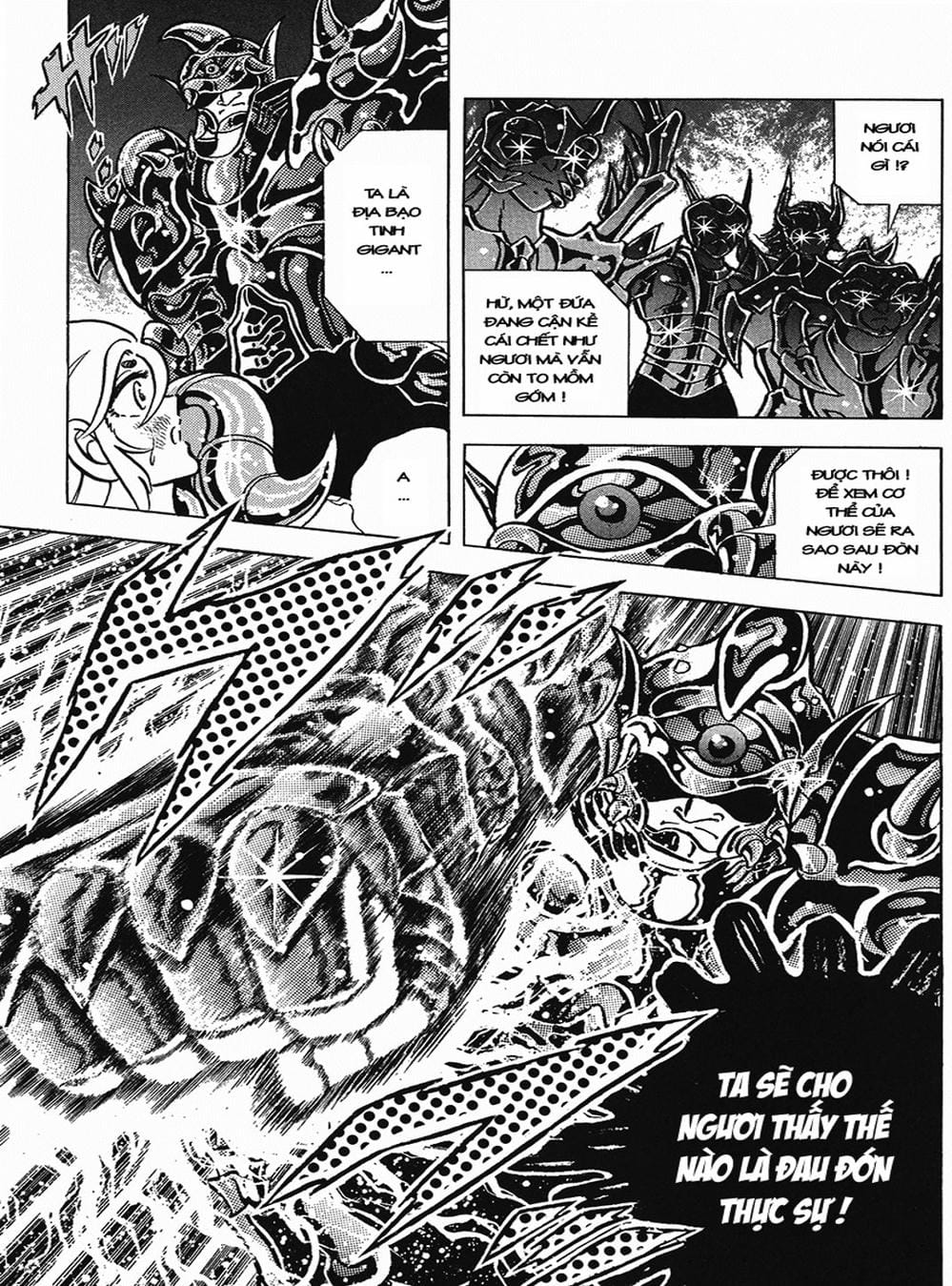 Truyện Tranh Áo Giáp Vàng - Saint Seiya trang 4