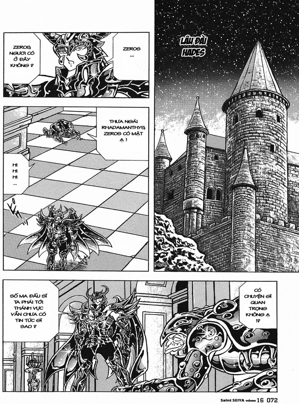 Truyện Tranh Áo Giáp Vàng - Saint Seiya trang 4