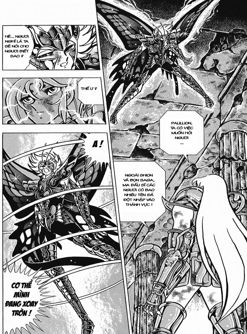 Truyện Tranh Áo Giáp Vàng - Saint Seiya trang 4