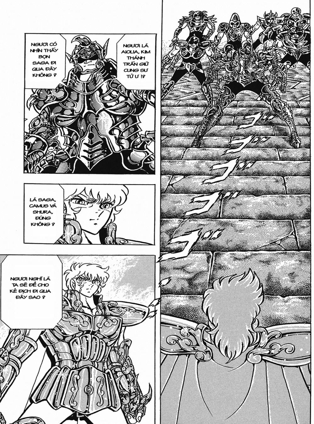 Truyện Tranh Áo Giáp Vàng - Saint Seiya trang 4