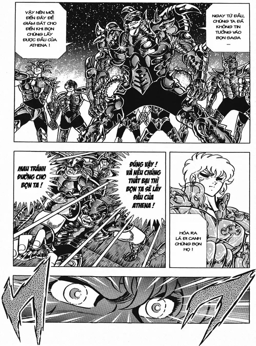 Truyện Tranh Áo Giáp Vàng - Saint Seiya trang 4
