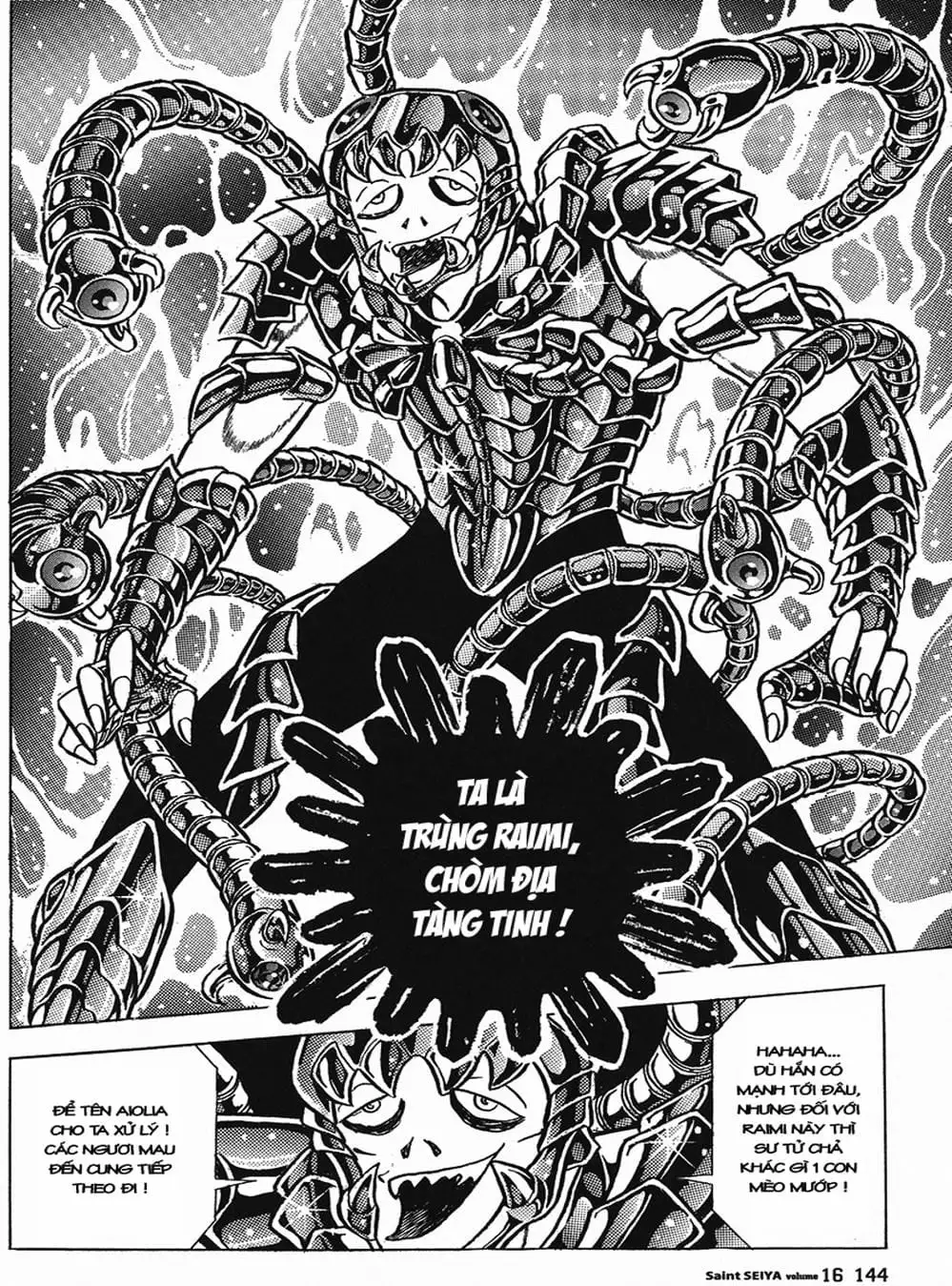 Truyện Tranh Áo Giáp Vàng - Saint Seiya trang 4