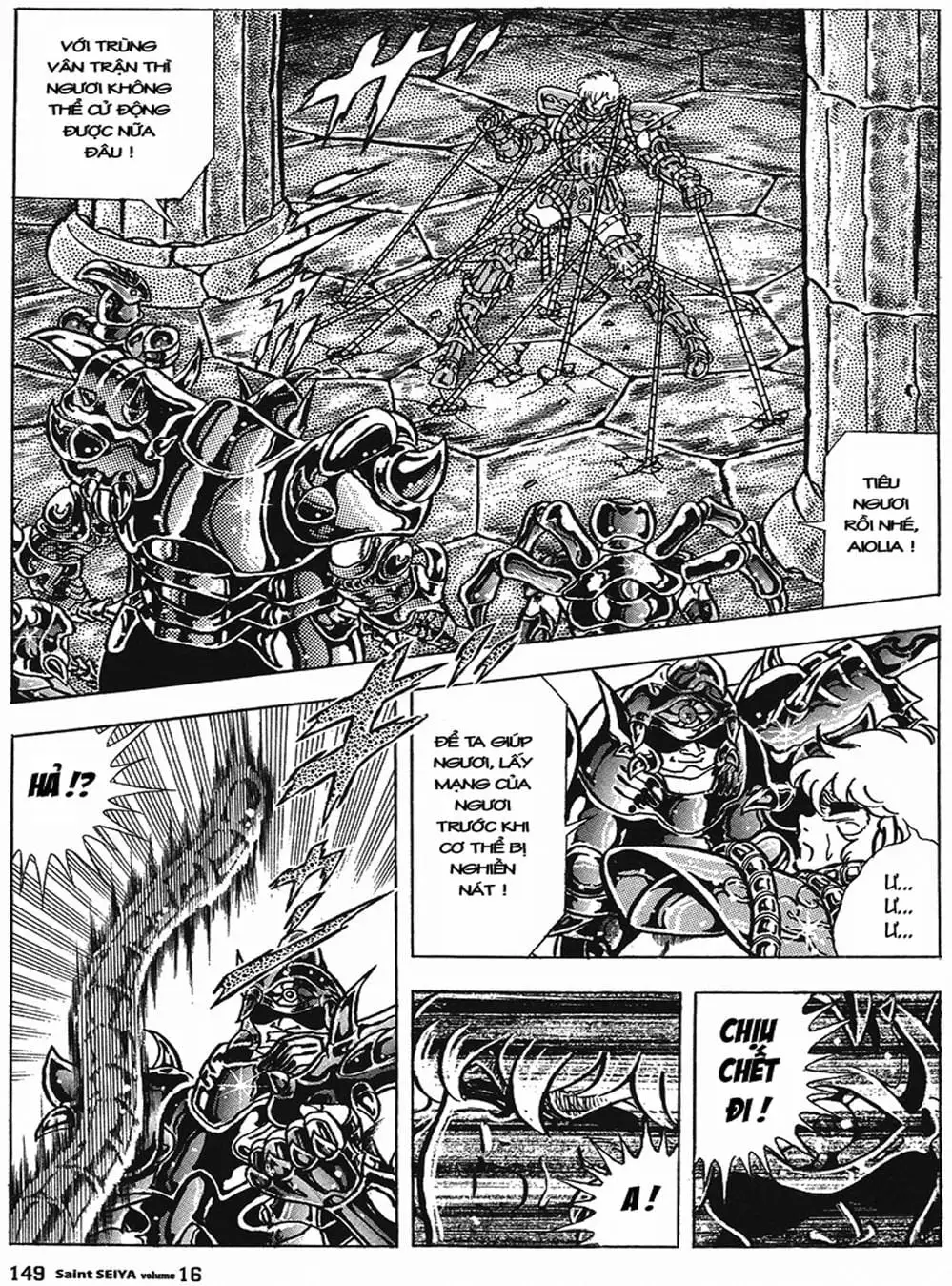 Truyện Tranh Áo Giáp Vàng - Saint Seiya trang 4