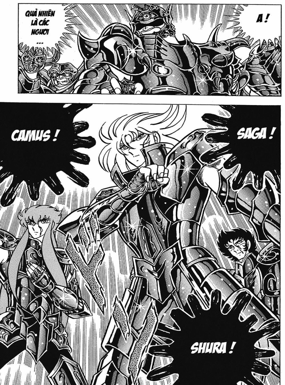 Truyện Tranh Áo Giáp Vàng - Saint Seiya trang 4