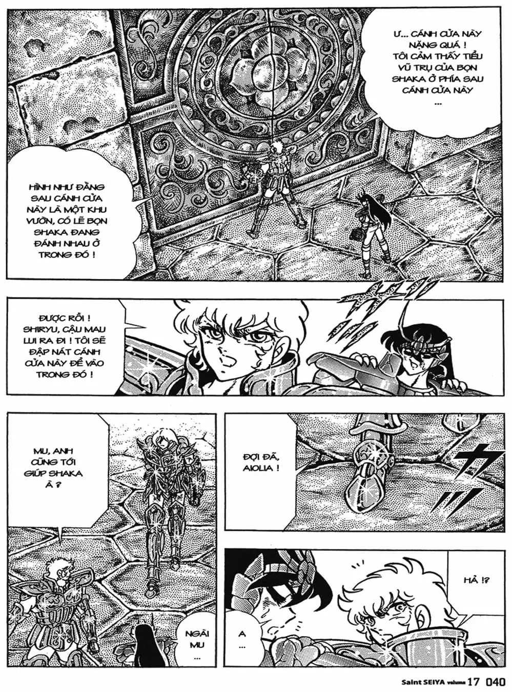 Truyện Tranh Áo Giáp Vàng - Saint Seiya trang 4