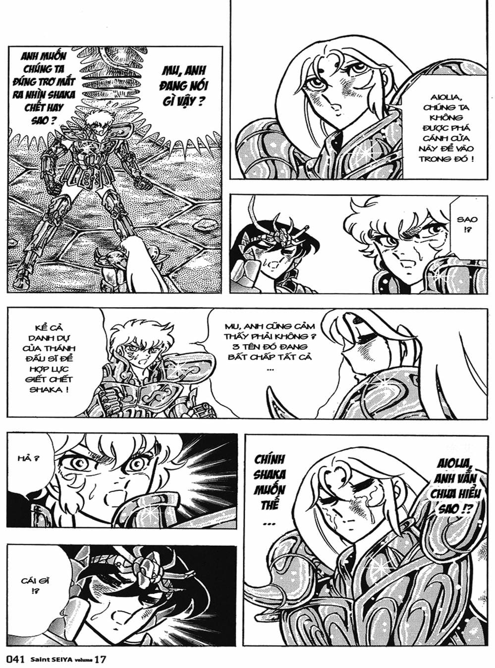Truyện Tranh Áo Giáp Vàng - Saint Seiya trang 4