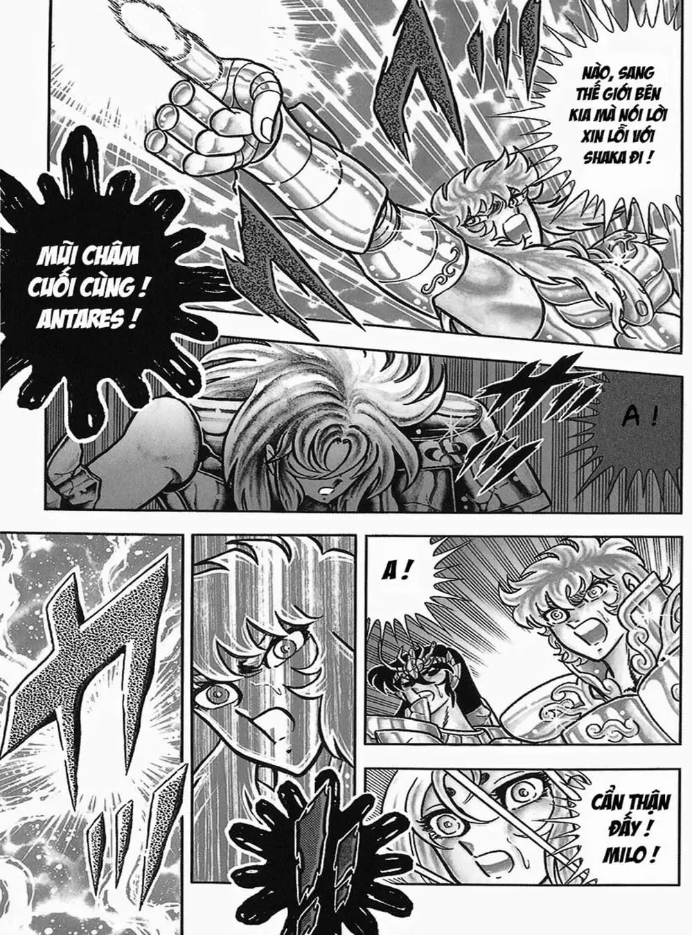 Truyện Tranh Áo Giáp Vàng - Saint Seiya trang 4