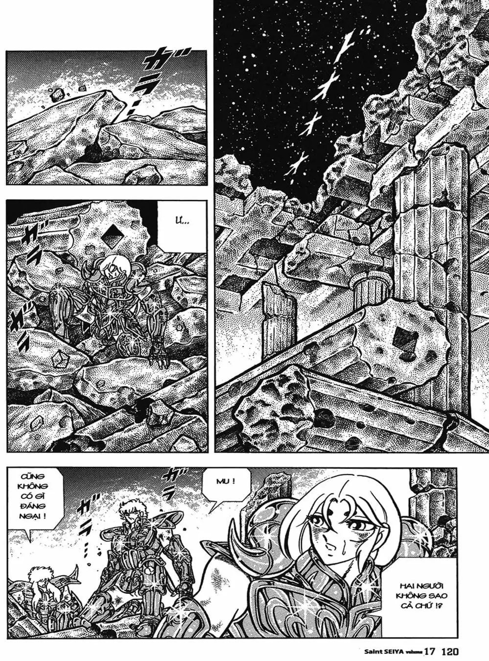 Truyện Tranh Áo Giáp Vàng - Saint Seiya trang 4