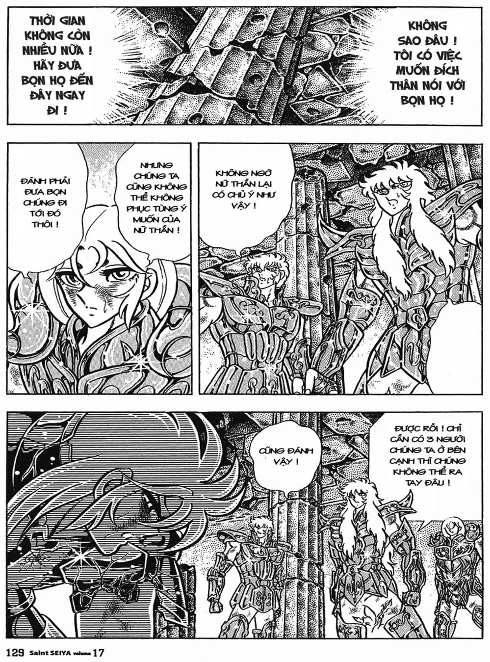 Truyện Tranh Áo Giáp Vàng - Saint Seiya trang 4