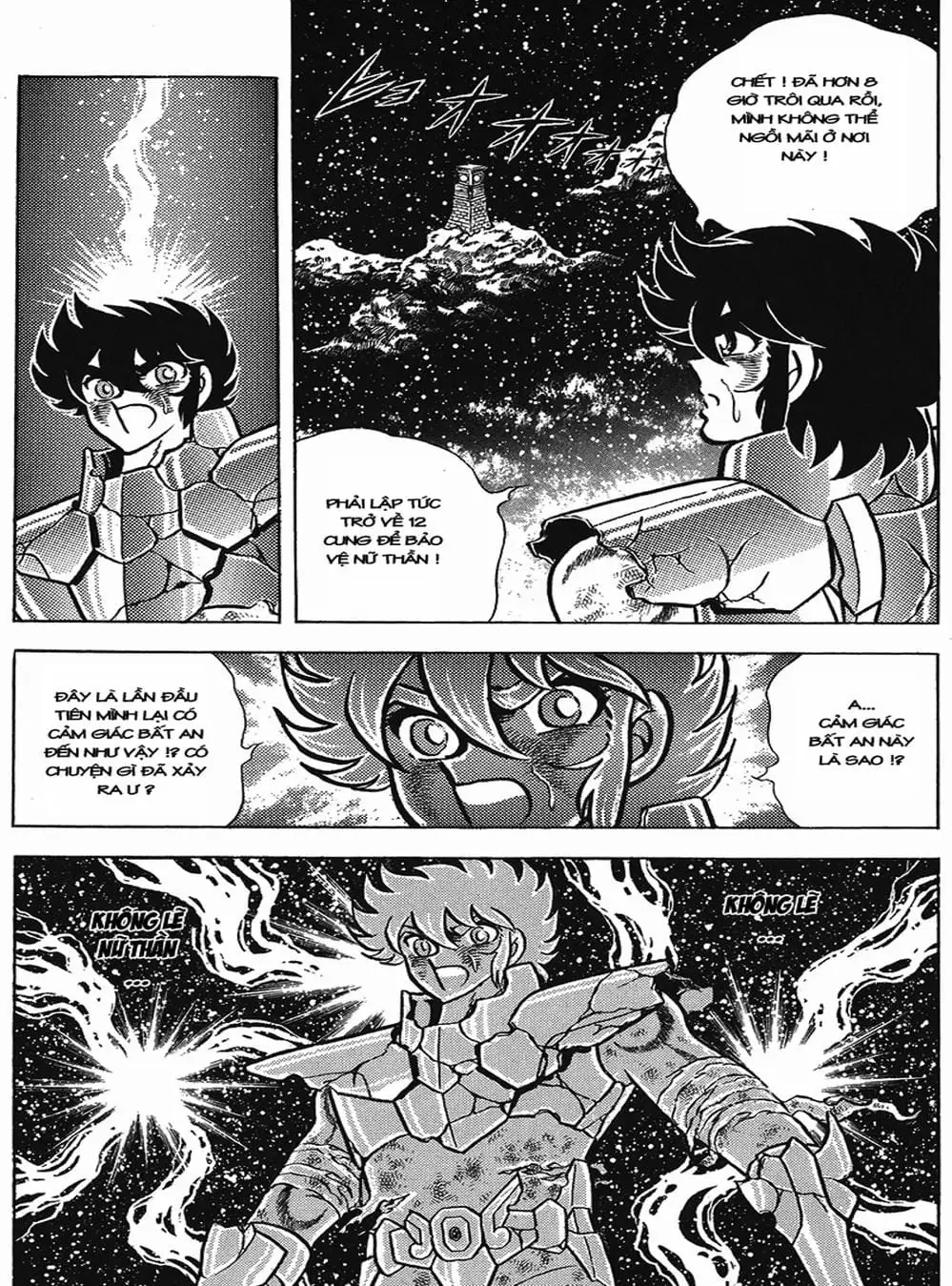 Truyện Tranh Áo Giáp Vàng - Saint Seiya trang 4
