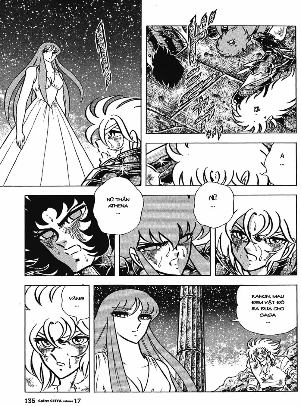 Truyện Tranh Áo Giáp Vàng - Saint Seiya trang 4