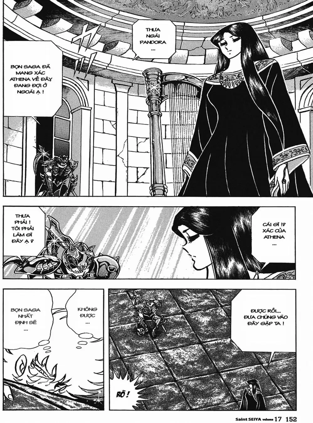 Truyện Tranh Áo Giáp Vàng - Saint Seiya trang 4