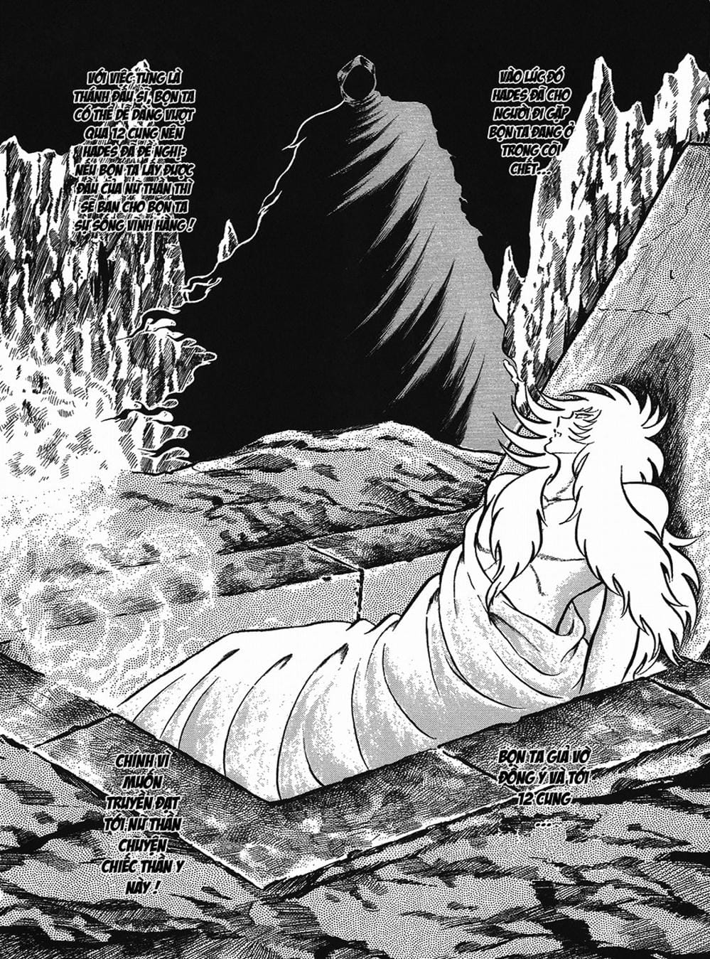 Truyện Tranh Áo Giáp Vàng - Saint Seiya trang 4