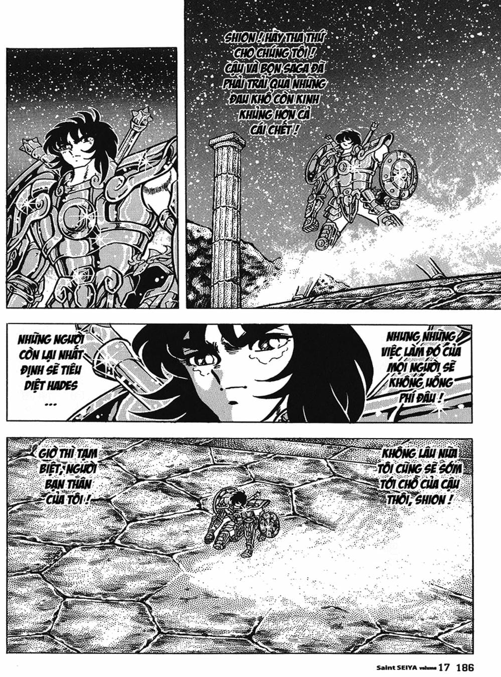 Truyện Tranh Áo Giáp Vàng - Saint Seiya trang 4
