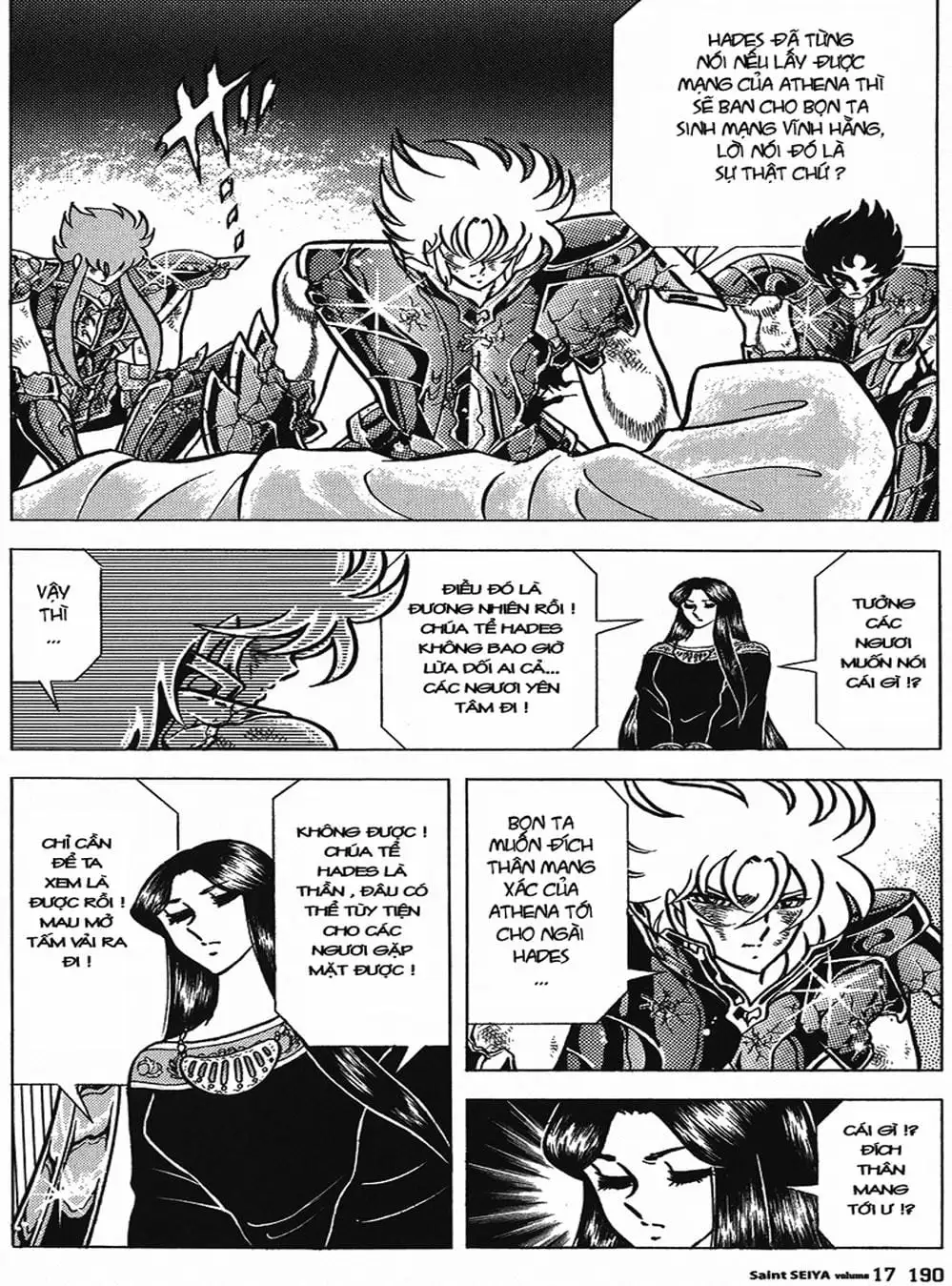 Truyện Tranh Áo Giáp Vàng - Saint Seiya trang 4