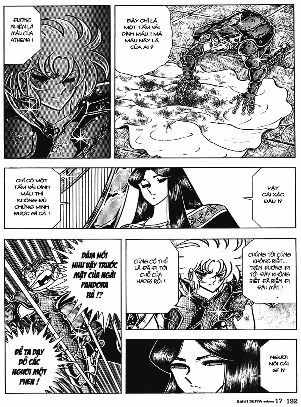 Truyện Tranh Áo Giáp Vàng - Saint Seiya trang 4