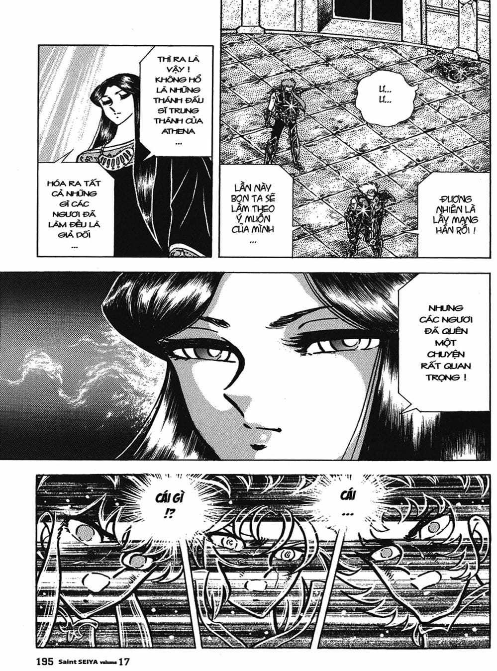 Truyện Tranh Áo Giáp Vàng - Saint Seiya trang 4
