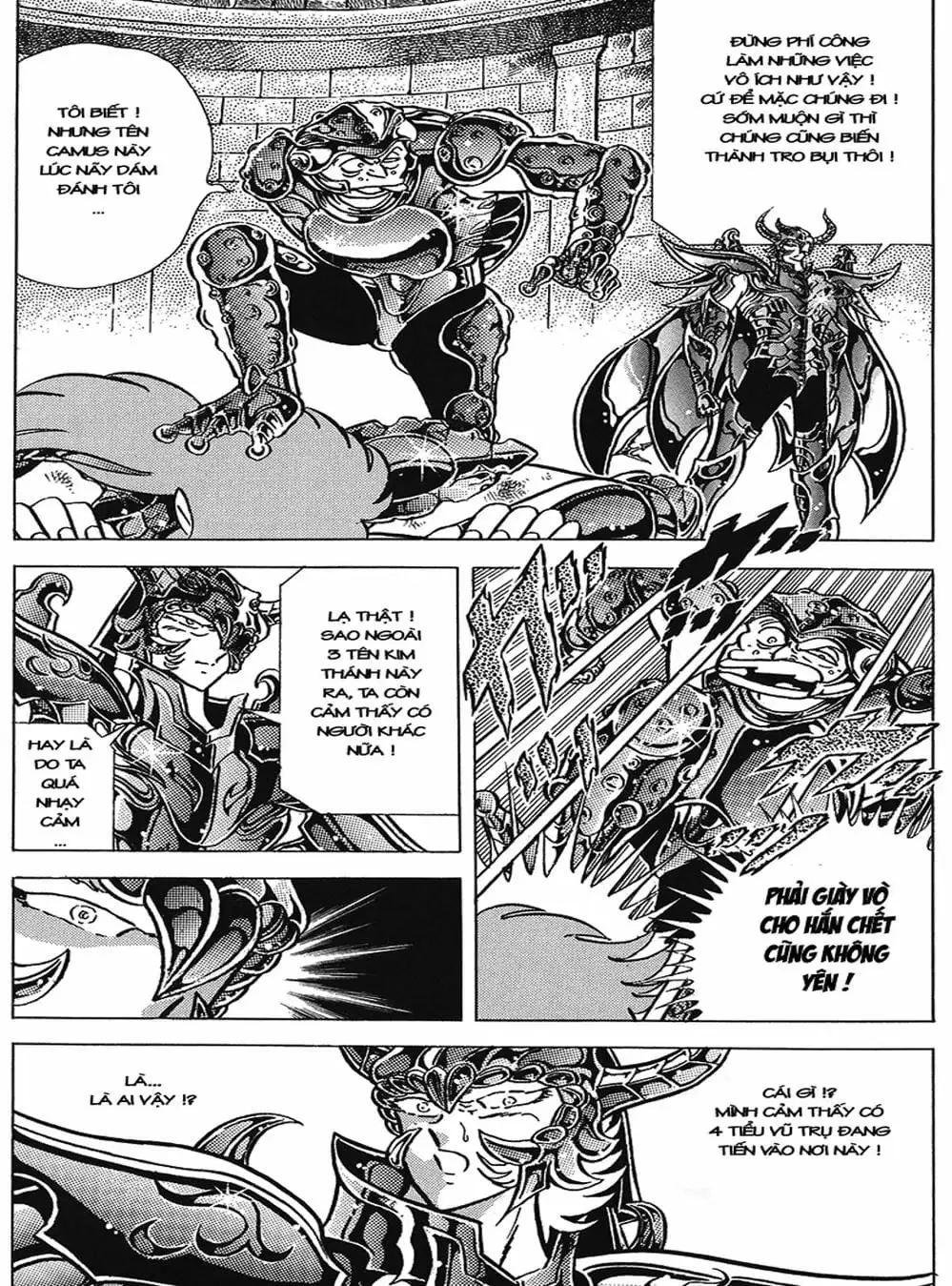 Truyện Tranh Áo Giáp Vàng - Saint Seiya trang 4