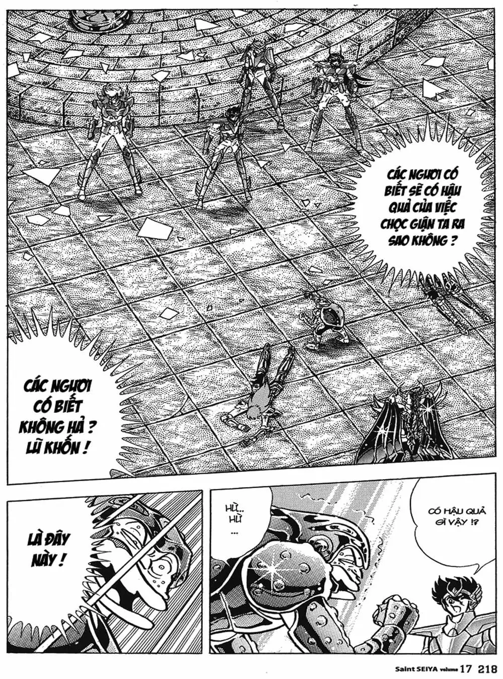 Truyện Tranh Áo Giáp Vàng - Saint Seiya trang 4