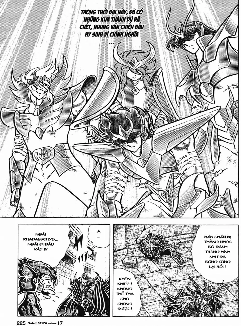 Truyện Tranh Áo Giáp Vàng - Saint Seiya trang 4