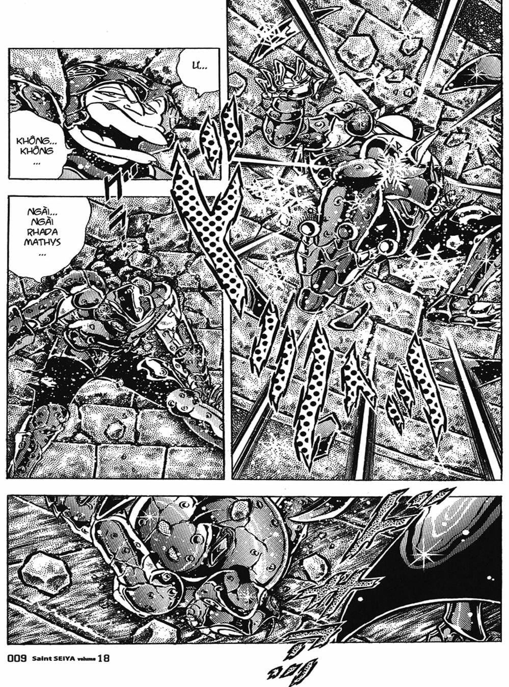 Truyện Tranh Áo Giáp Vàng - Saint Seiya trang 4
