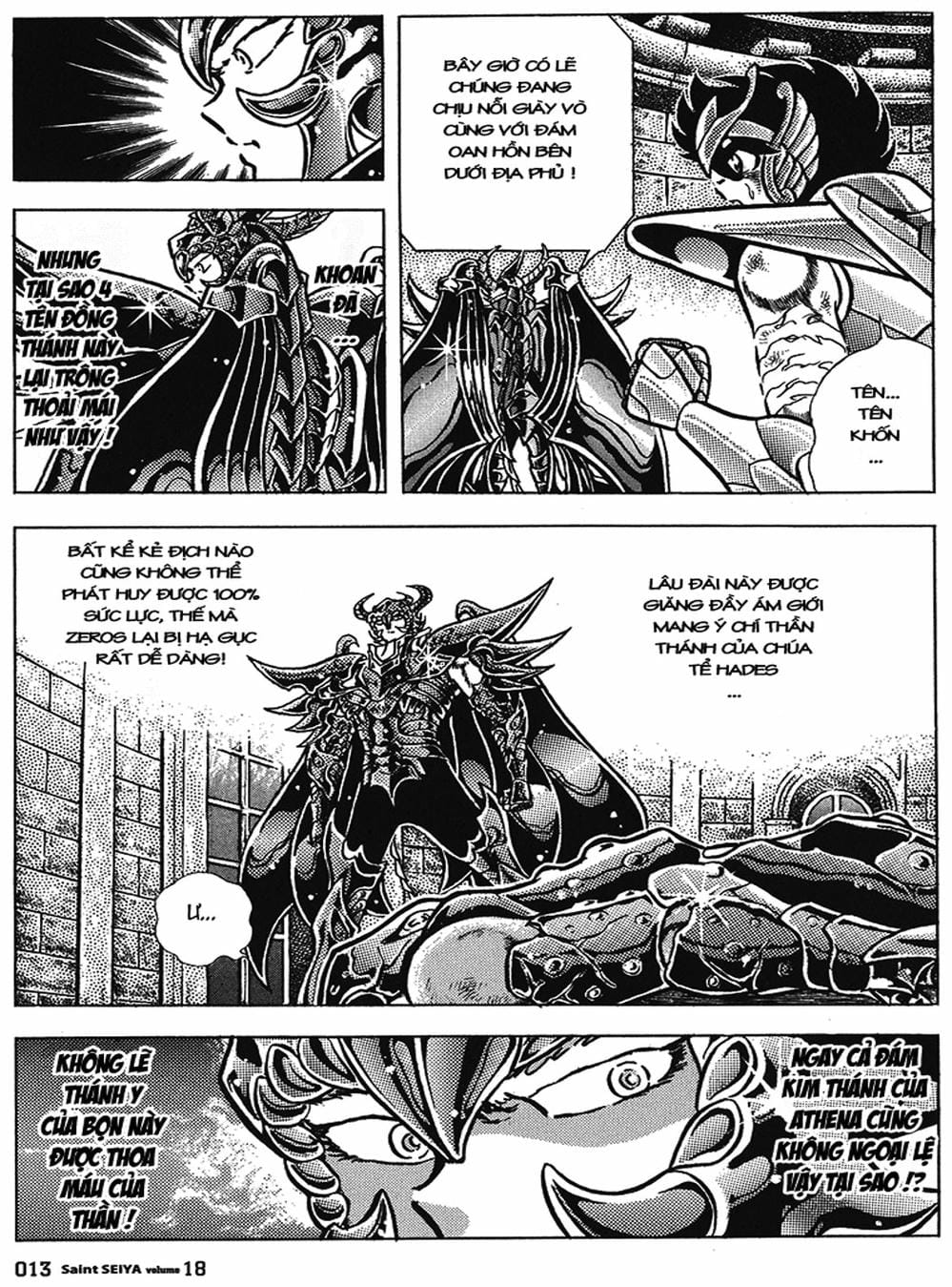Truyện Tranh Áo Giáp Vàng - Saint Seiya trang 4